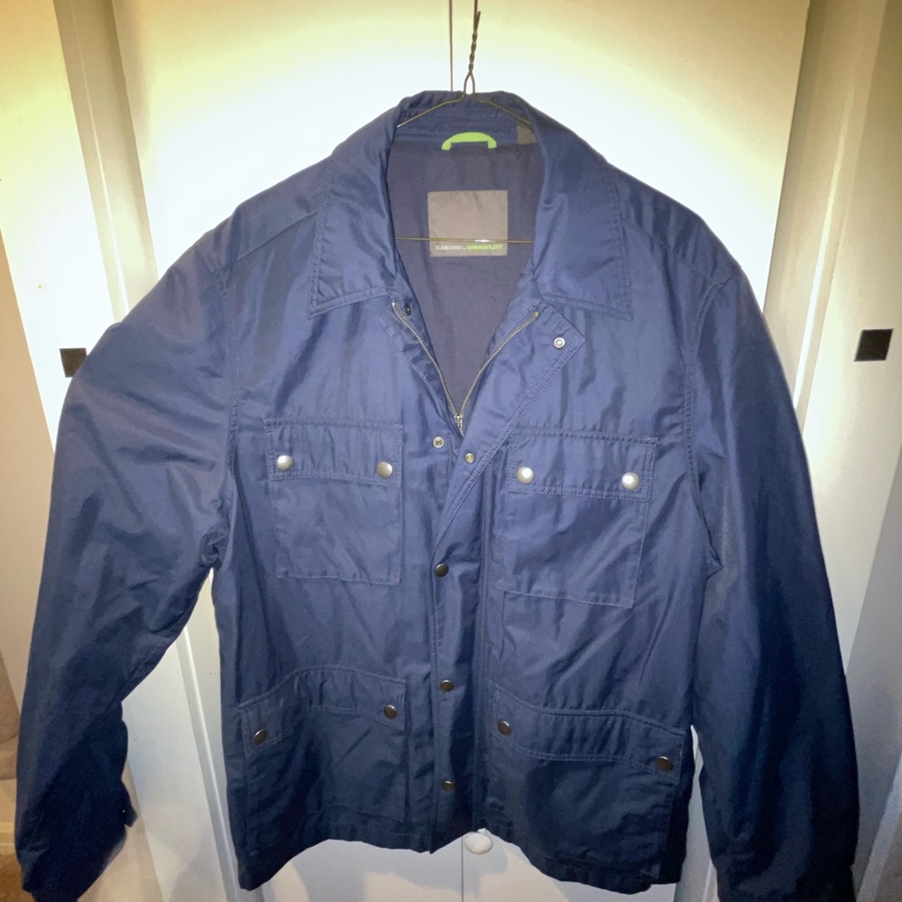 Men's Navy Jacket - Picture 2 of 5